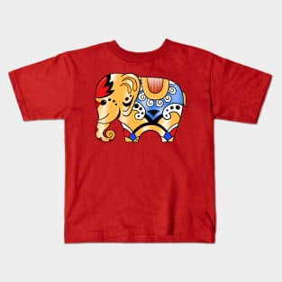 Eclectic Elephant Kids T-Shirt
